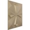 Ekena Millwork 19 5/8in. W x 19 5/8in. H Nikki EnduraWall Decorative 3D Wall Panel Covers 2.67 Sq. Ft. WP20X20NKECE - alternate 6